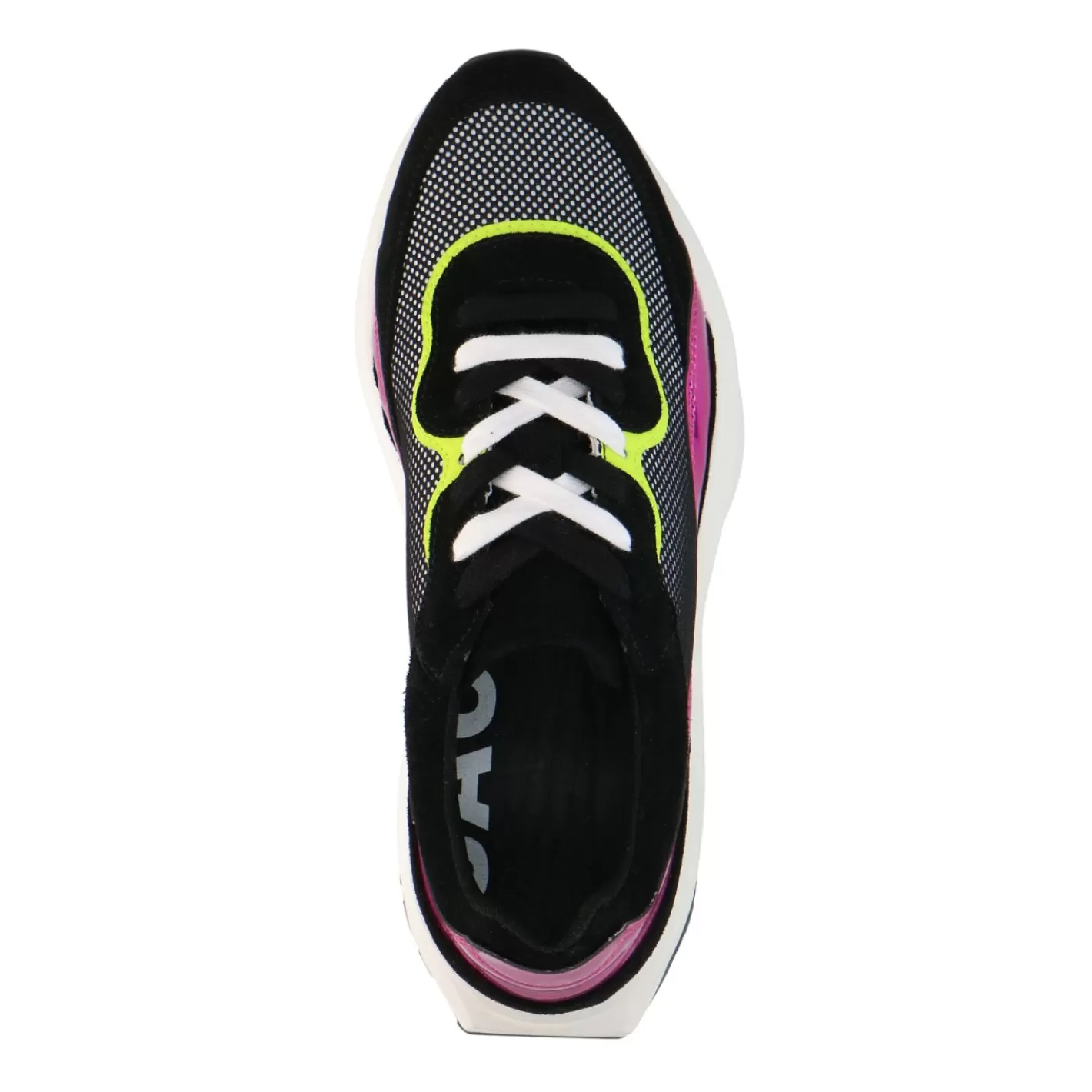 Baskets Avec Details Colores - Noir<Sacha Sale