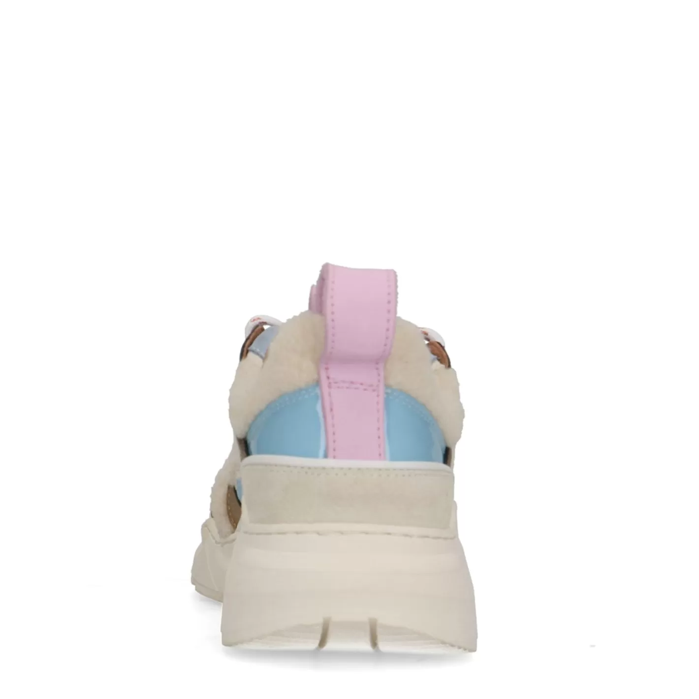 Baskets Avec Details Duveteux Et Colores - Beige<Sacha Shop