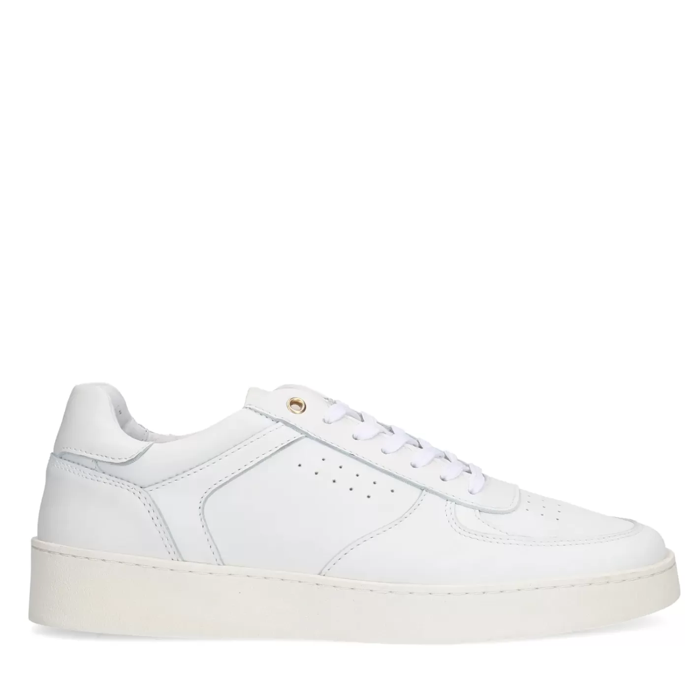 Baskets En Cuir - Blanc<Sacha Clearance