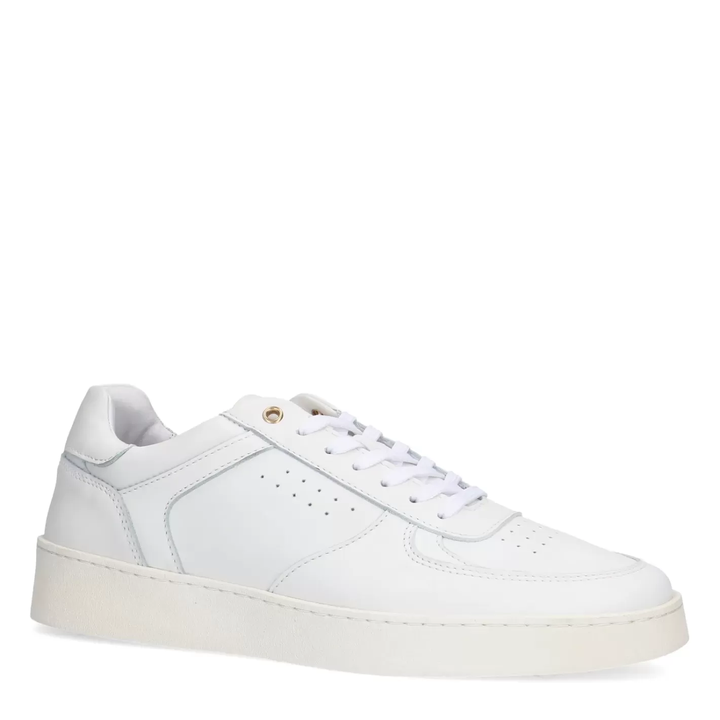 Baskets En Cuir - Blanc<Sacha Clearance