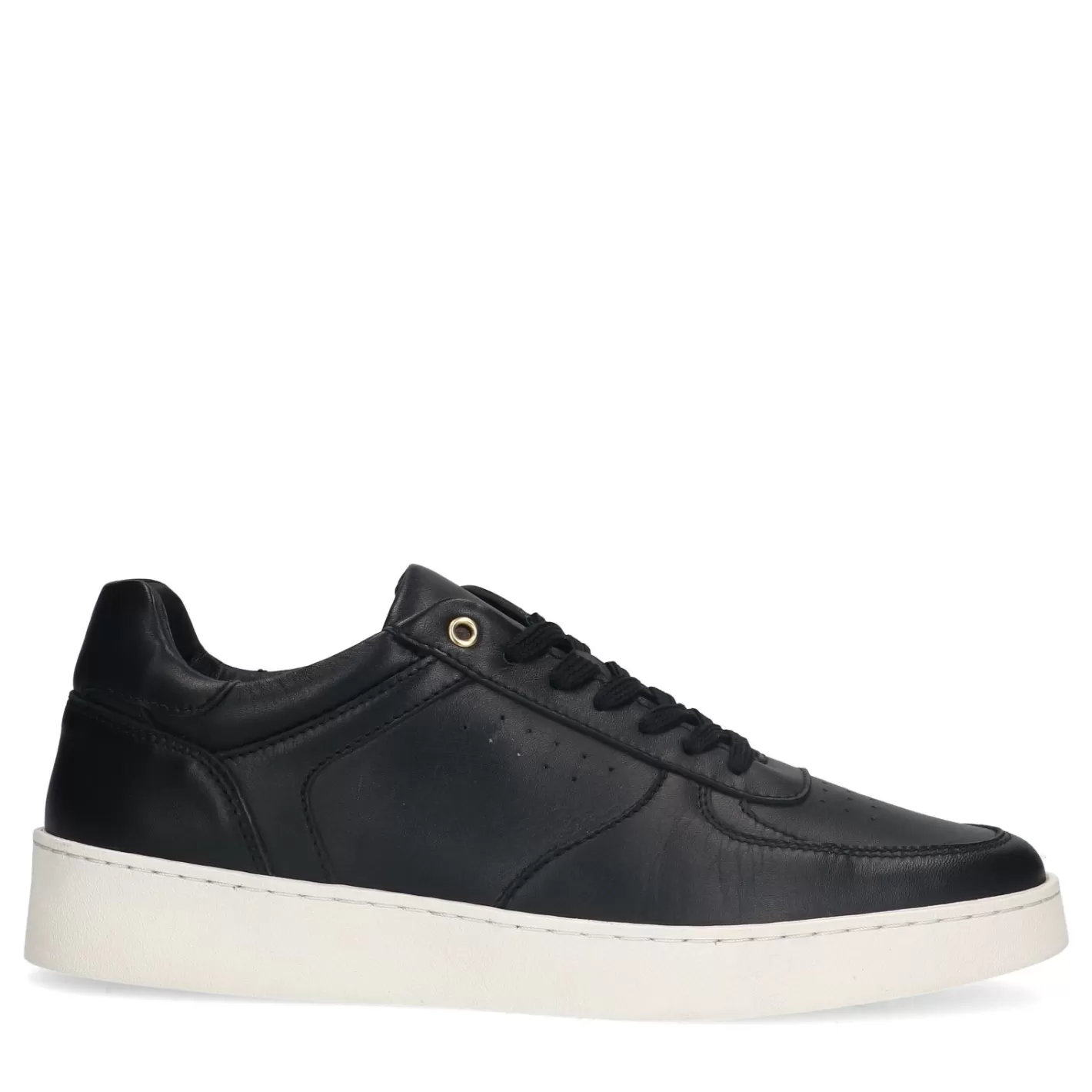 Baskets En Cuir - Noir<Sacha Online