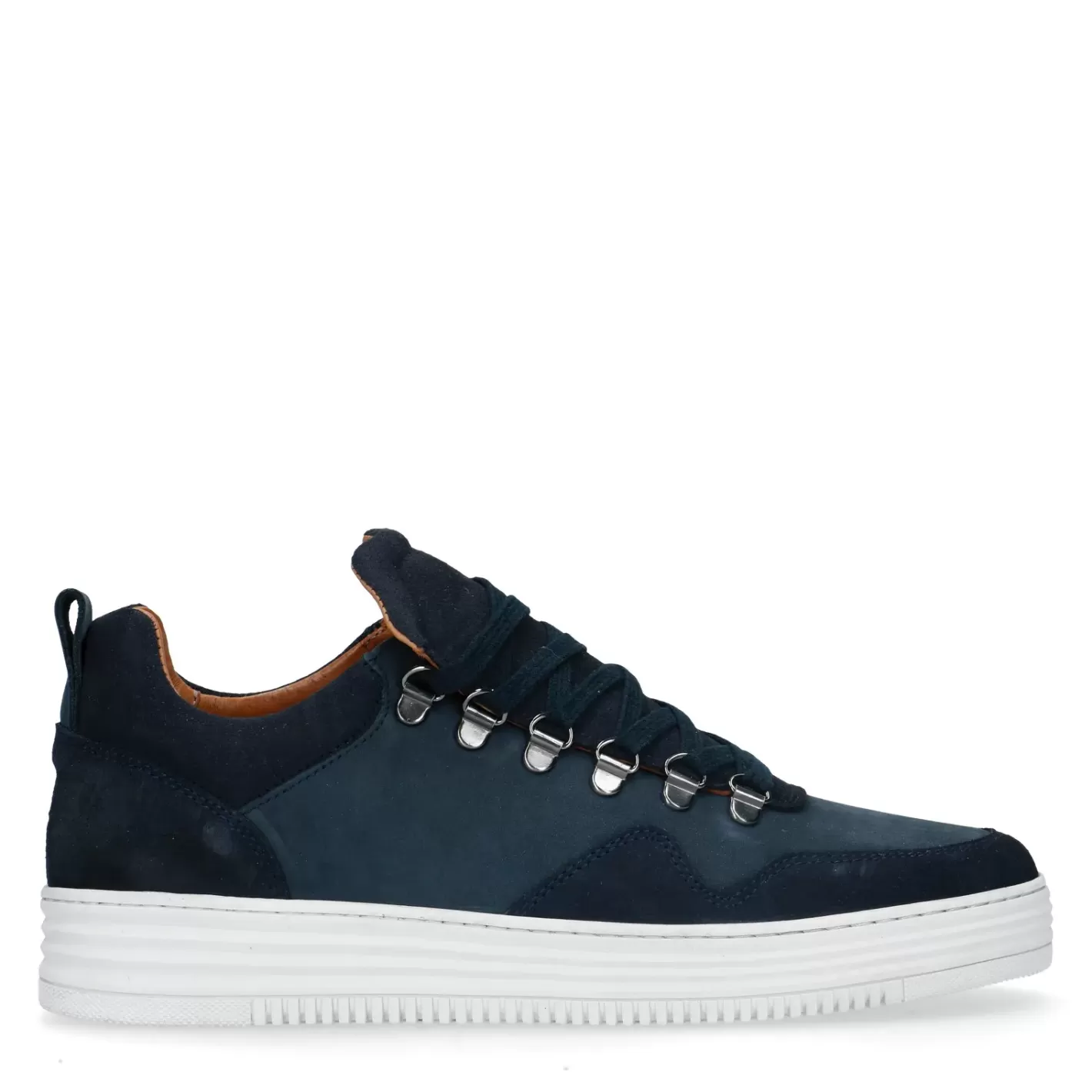 Baskets En Daim - Bleu<Sacha Outlet