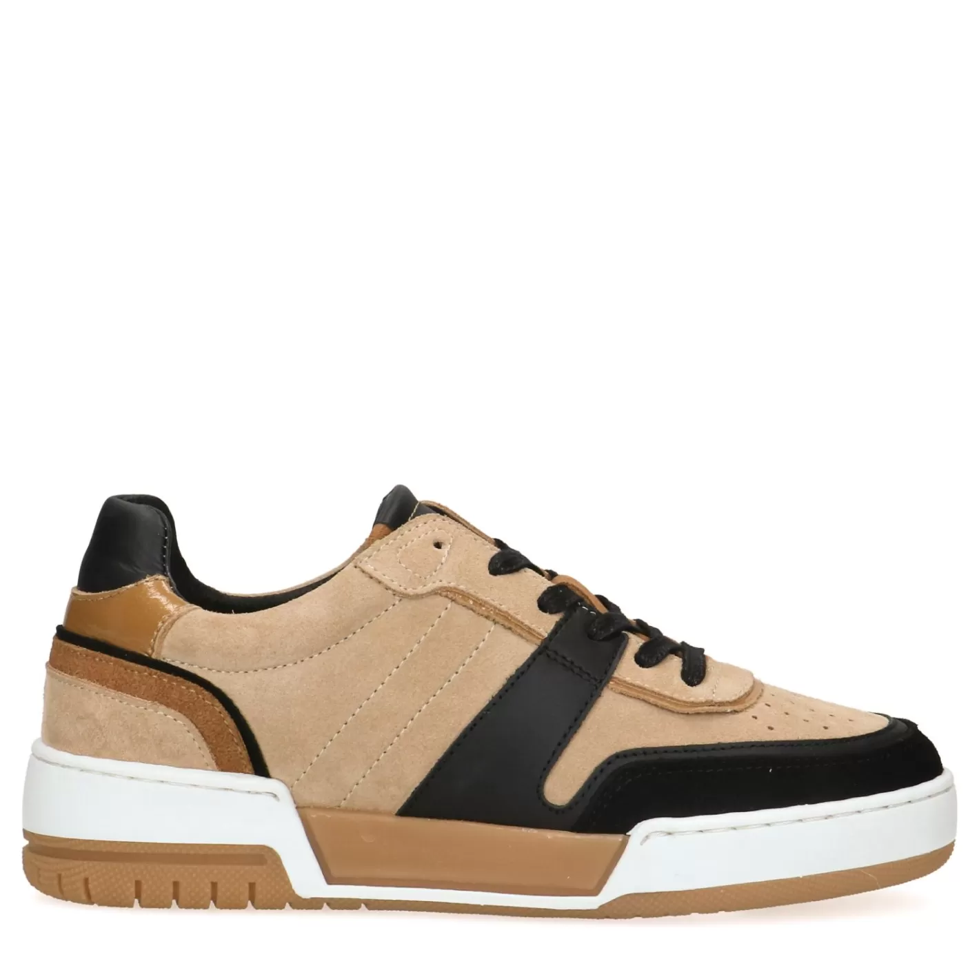 Baskets En Daim Avec Details - Beige<Sacha Online