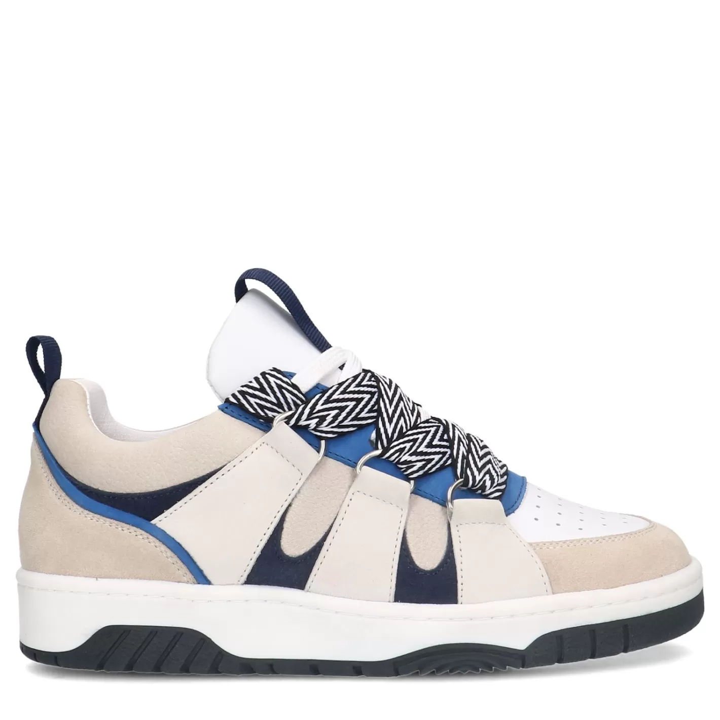 Baskets En Daim Avec Gros Lacets - Bleu<Sacha Sale