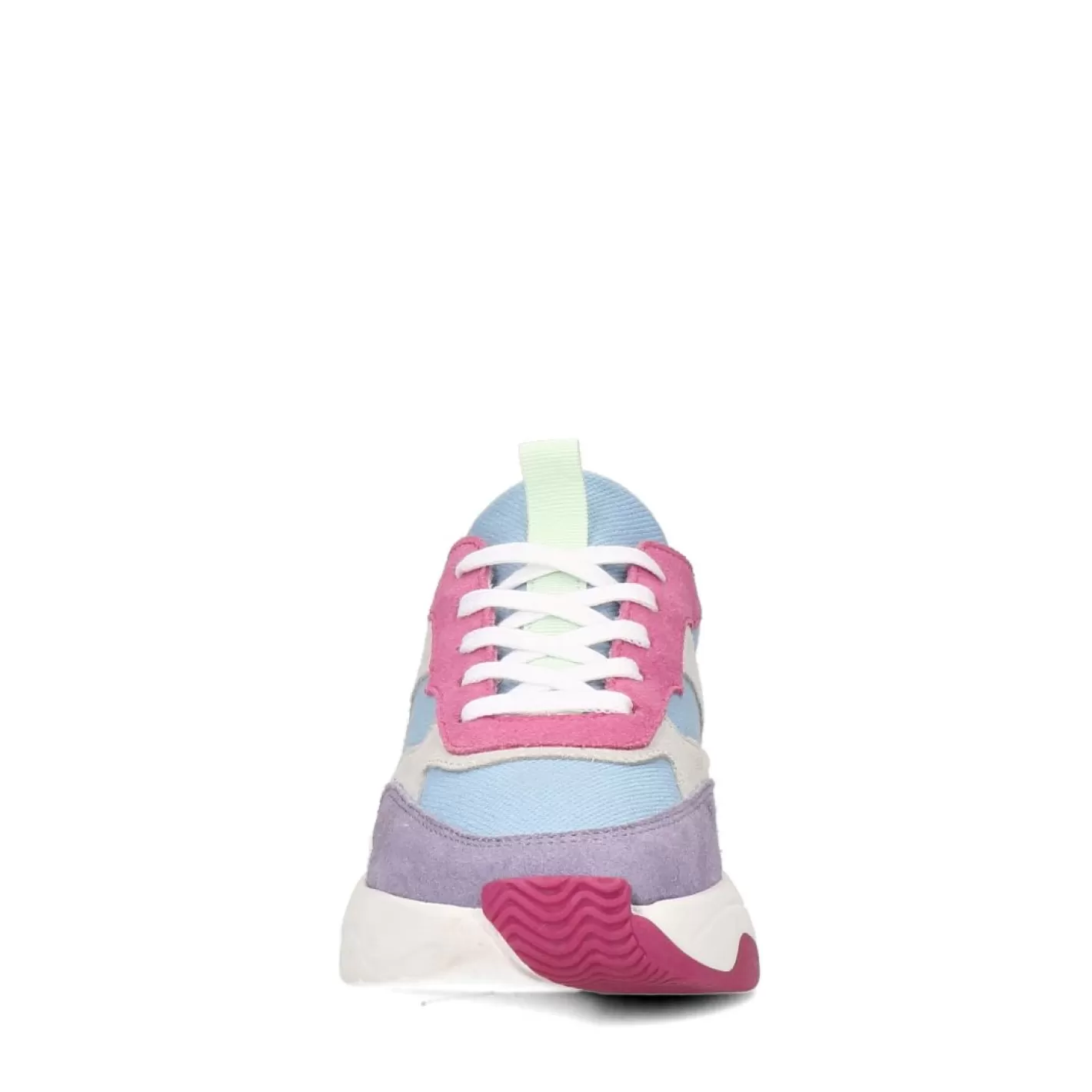 Baskets En Daim Multicolores - Bleu<Sacha Store