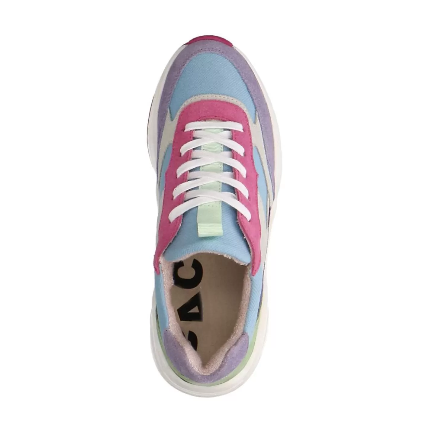 Baskets En Daim Multicolores - Bleu<Sacha Store