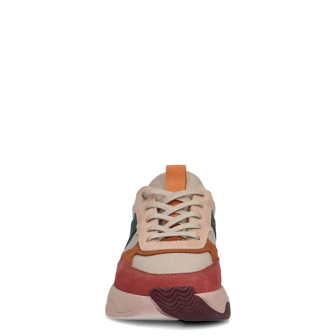 Baskets En Daim Multicolores - Rose<Sacha Cheap
