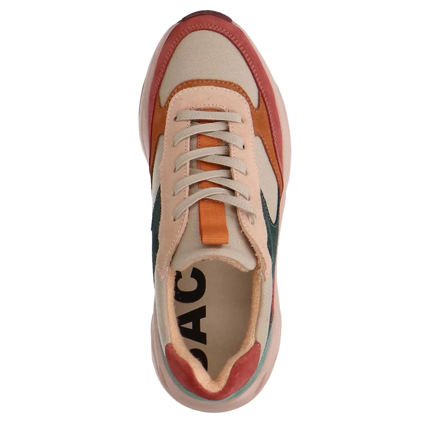 Baskets En Daim Multicolores - Rose<Sacha Cheap