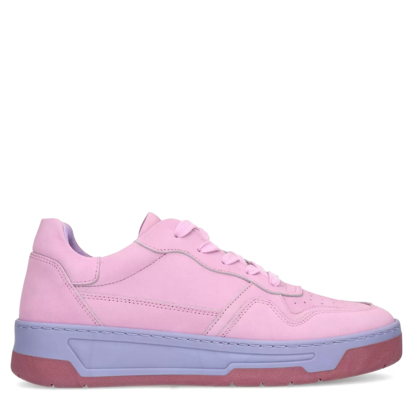 Baskets En Nubuck - Rose<Sacha Outlet