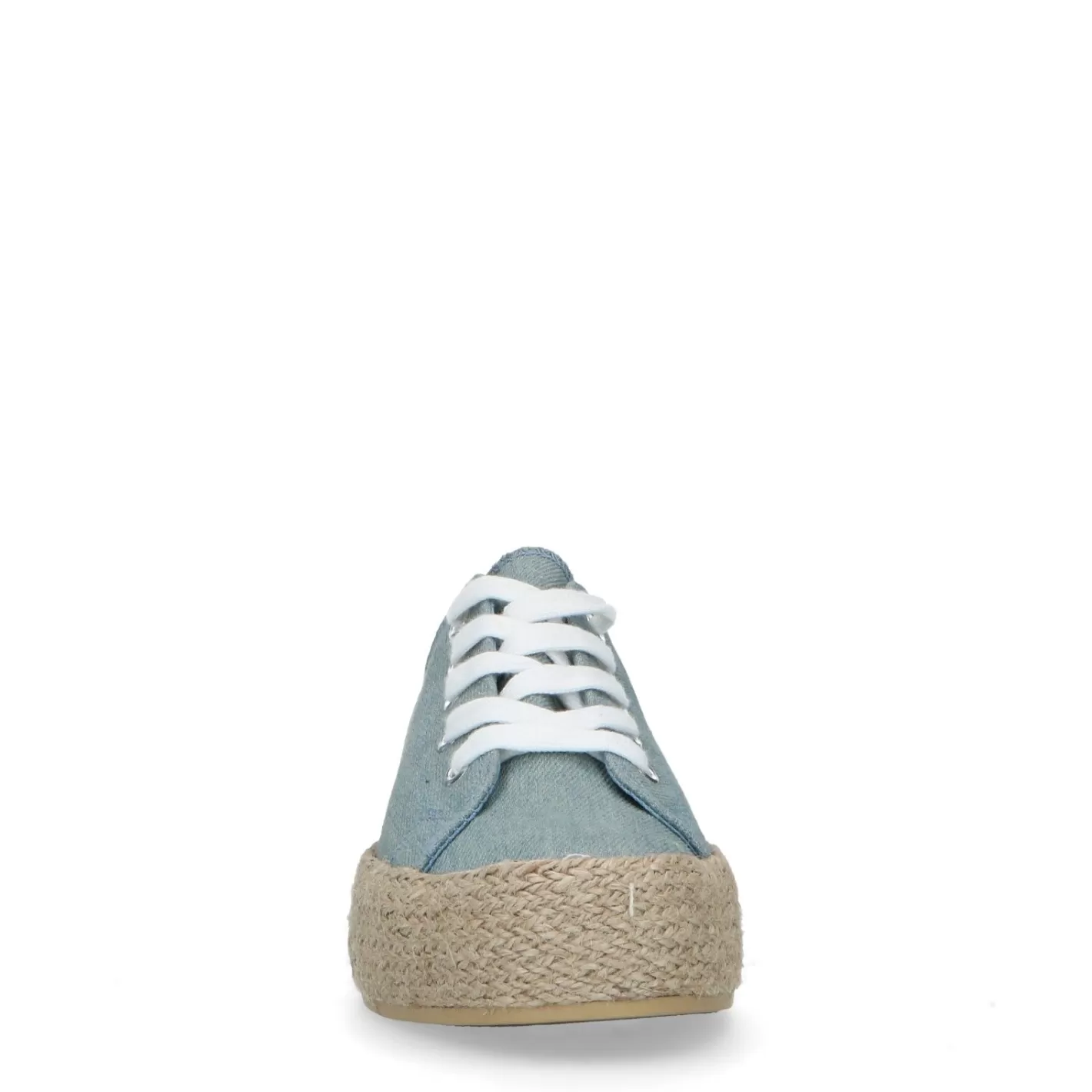 Baskets En Textile Avec Semelle En Corde - Bleu<Sacha New