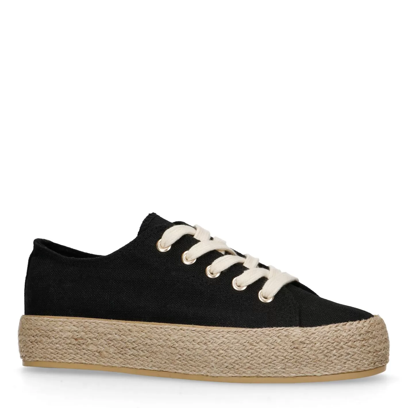 Baskets En Toile Avec Semelle En Corde - Bleu Fonce<Sacha Discount