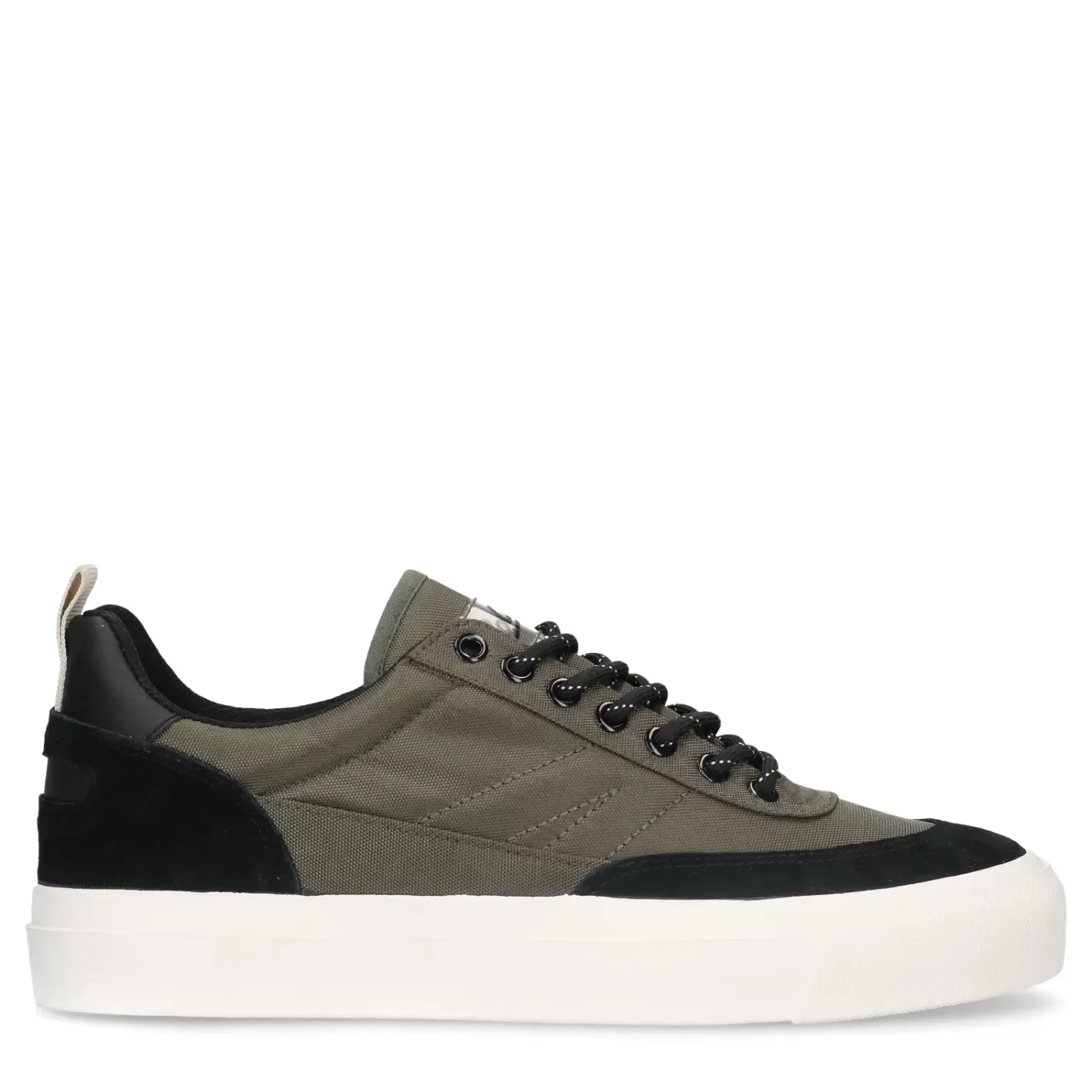 Baskets Goliath En Nylon Et Daim - Vert Fonce<Sacha Hot