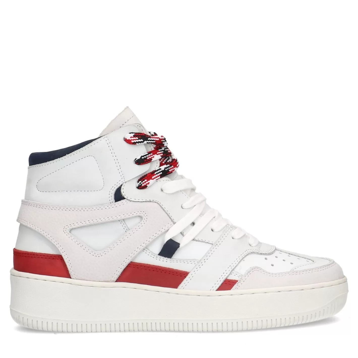 Baskets Montantes En Nubuck - Blanc<Sacha Best