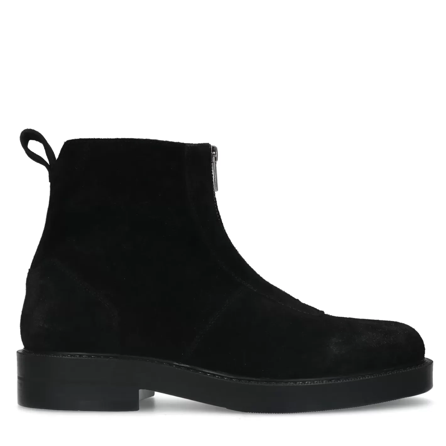 Boots En Daim - Noir<Sacha Discount