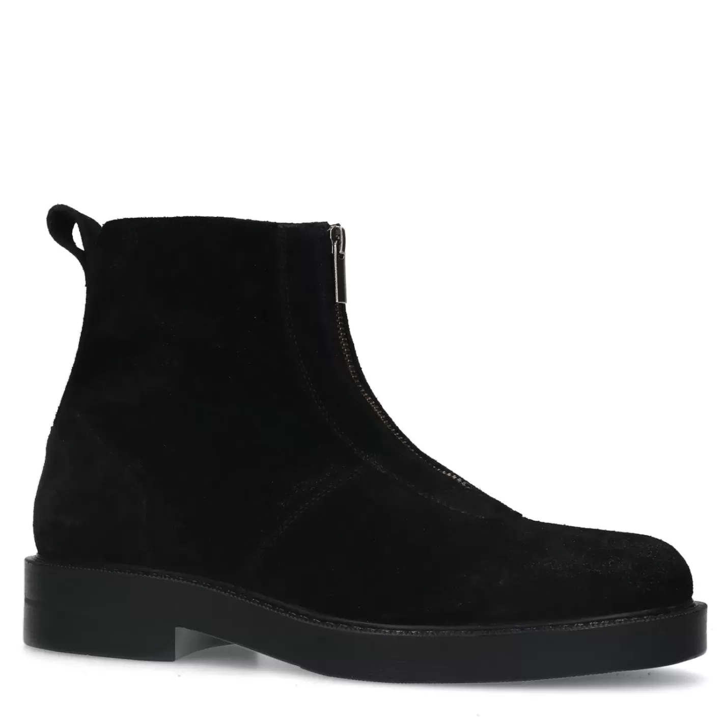 Boots En Daim - Noir<Sacha Discount