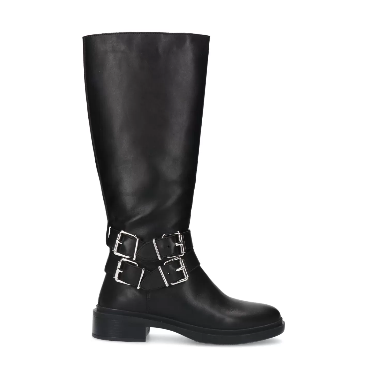 Bottes Avec Deux Boucles - Noir<Sacha Outlet