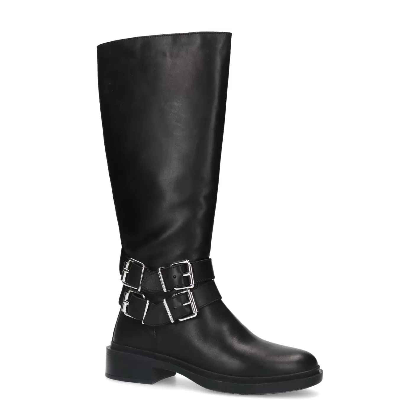 Bottes Avec Deux Boucles - Noir<Sacha Outlet