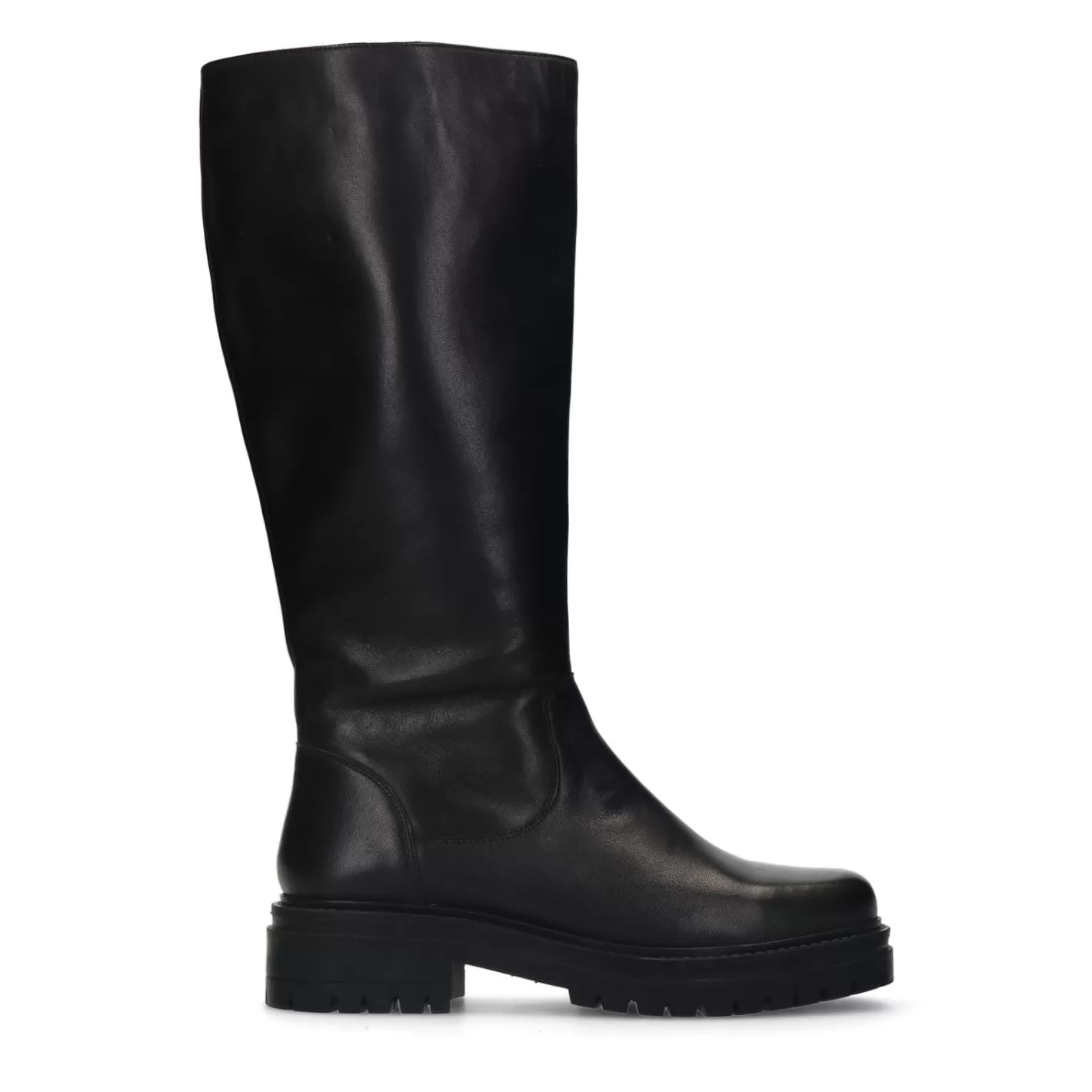 Bottes En Cuir - Noir<Sacha Shop