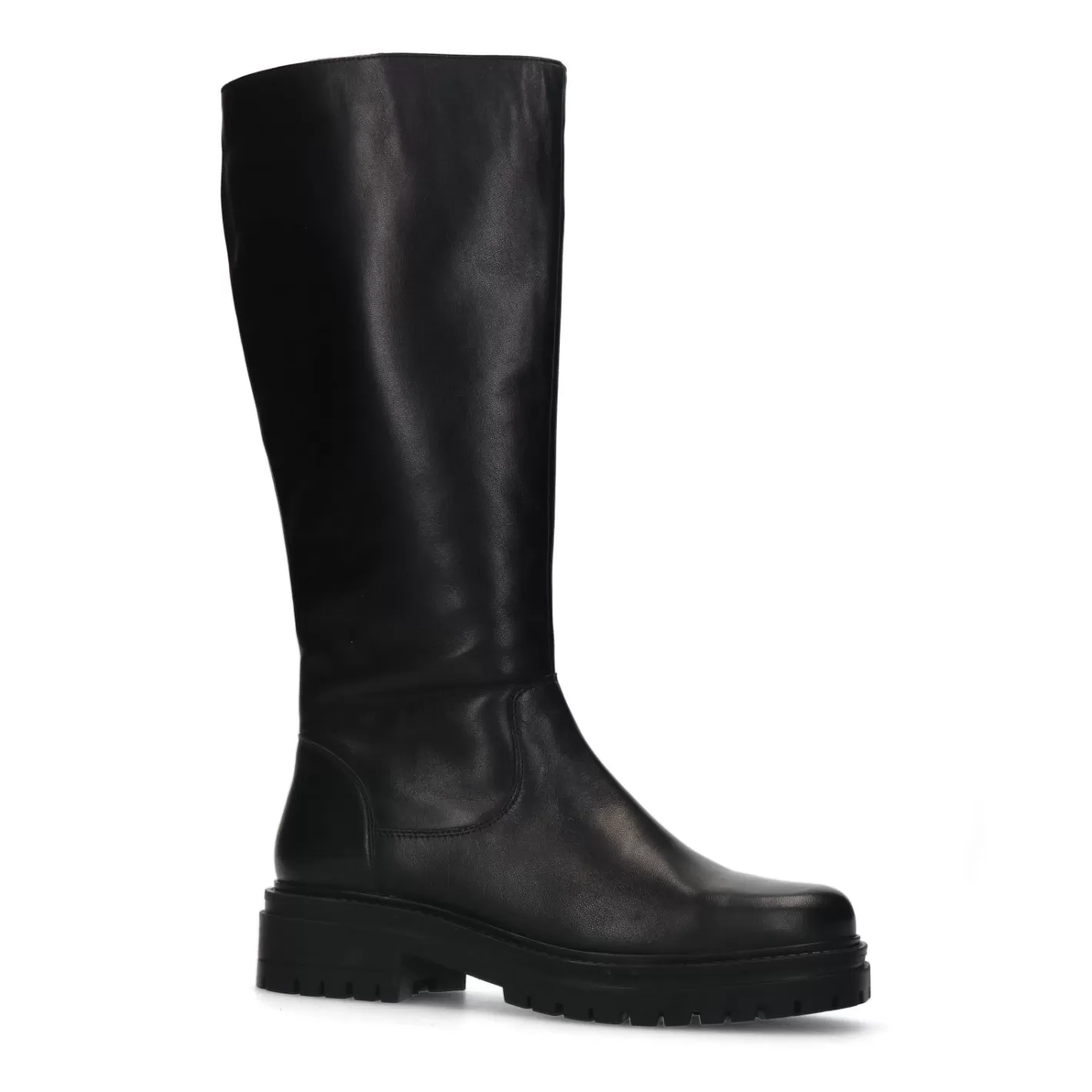 Bottes En Cuir - Noir<Sacha Shop