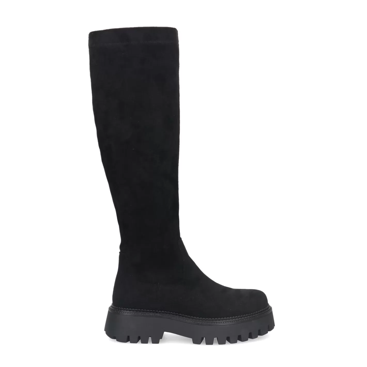 Bottes Hautes Stretch - Noir<Sacha Online