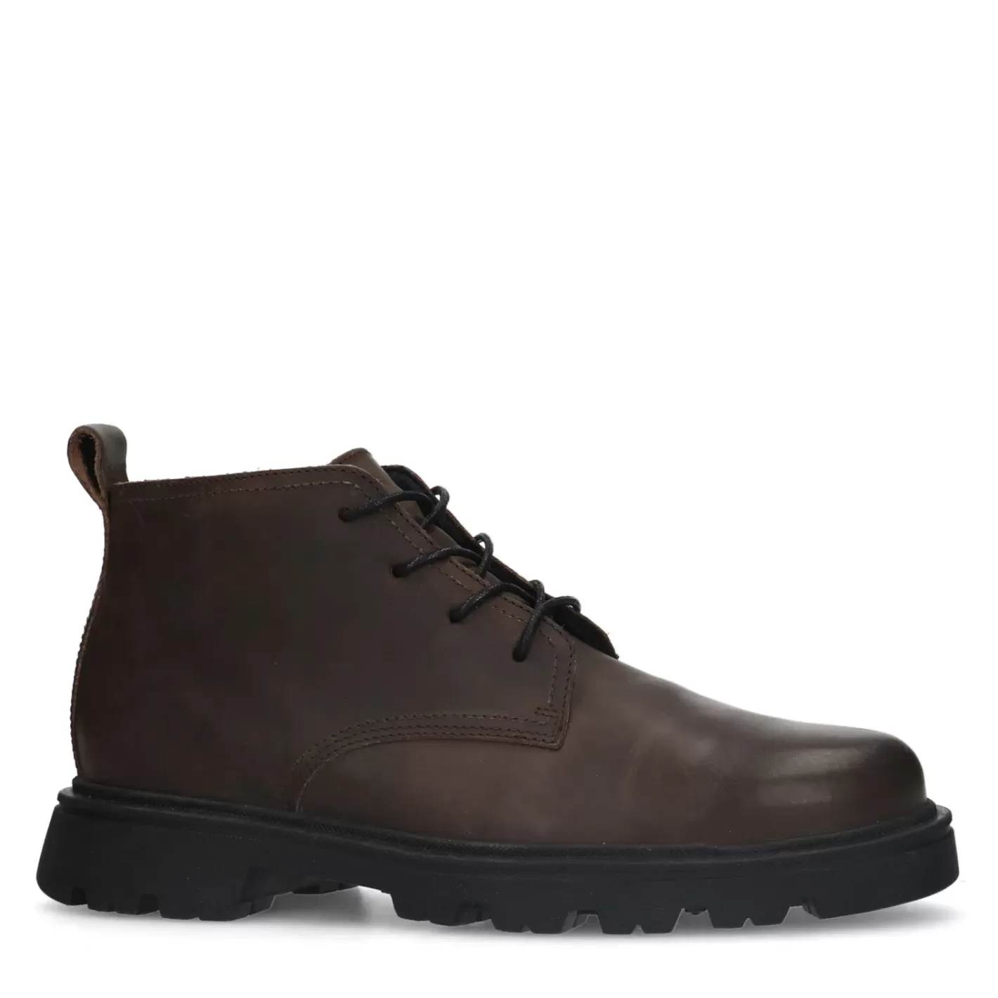 Bottines A Lacets En Cuir - Marron<Sacha Outlet