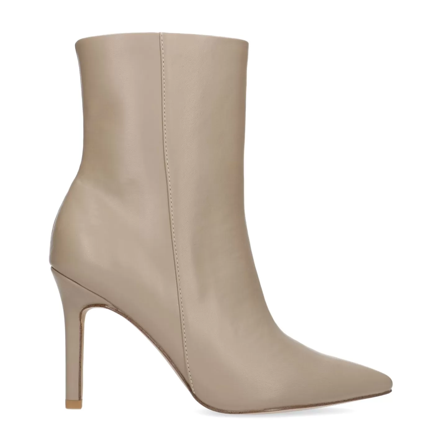 Bottines A Talon Aiguille - Beige<Sacha Cheap