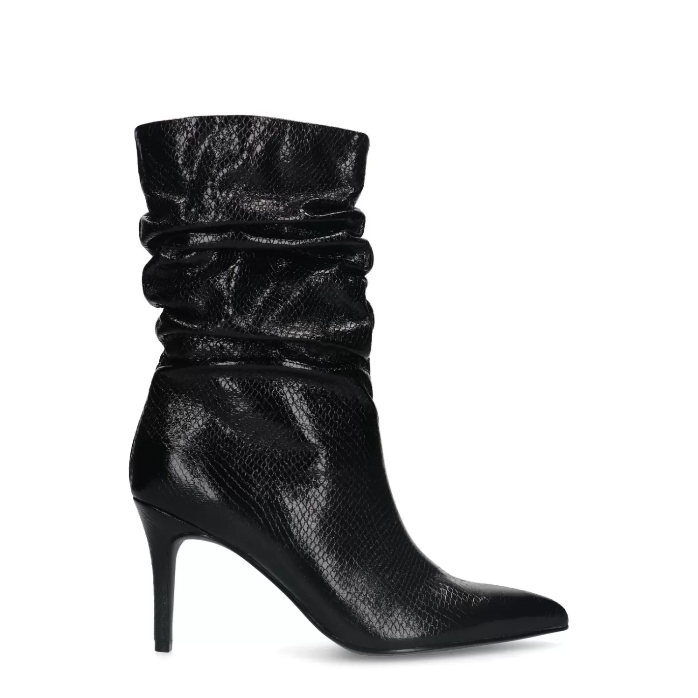 Bottines A Talon Aiguille - Noir<Sacha Clearance