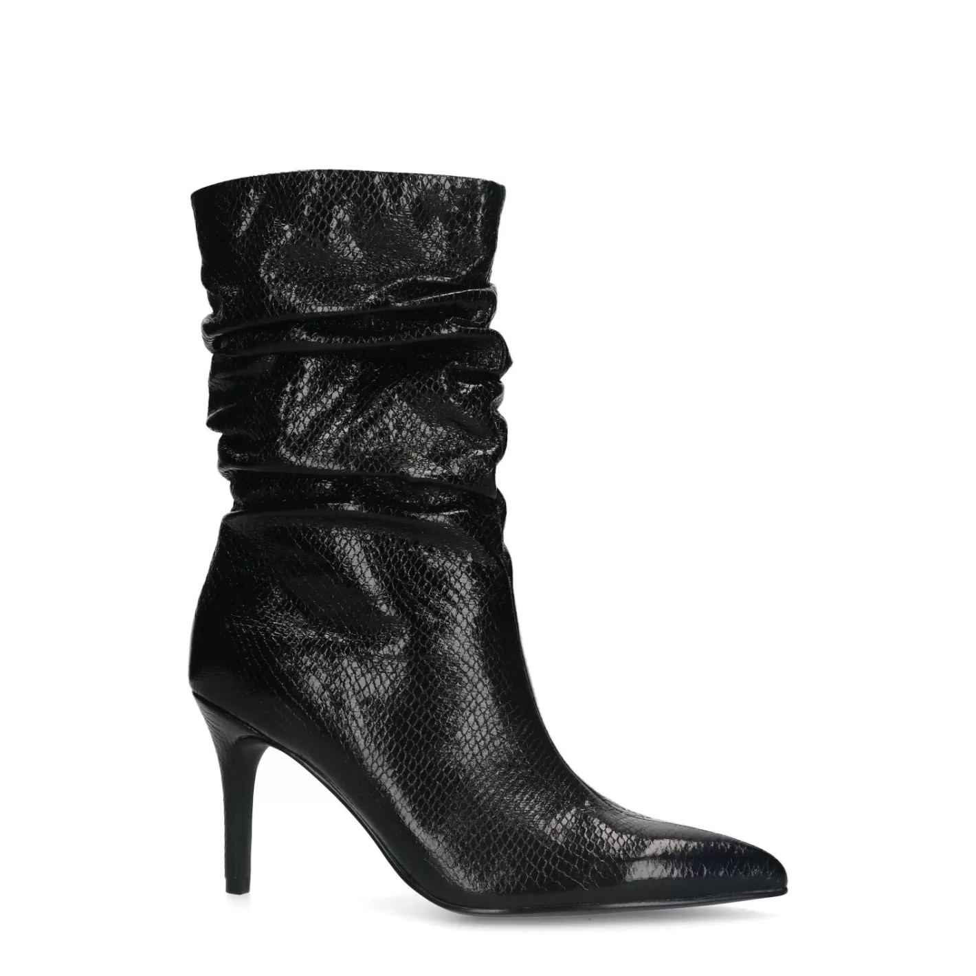 Bottines A Talon Aiguille - Noir<Sacha Clearance