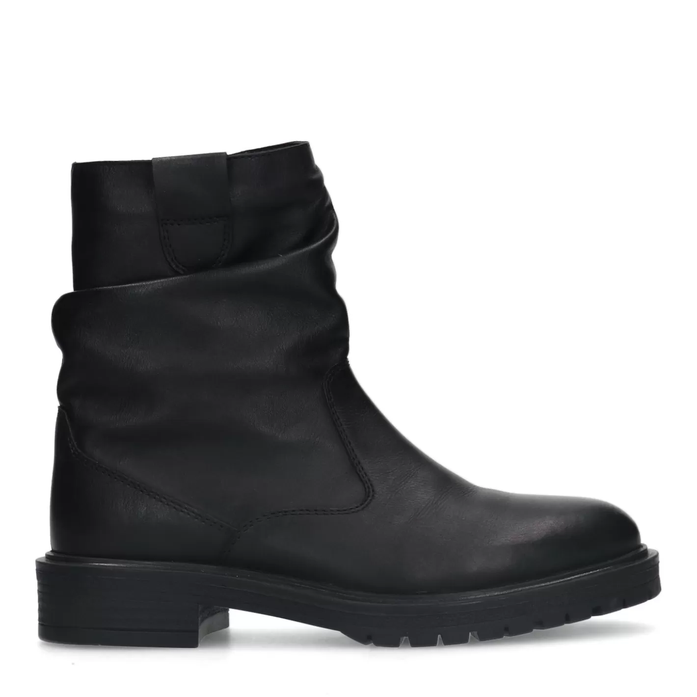 Bottines En Cuir - Noir<Sacha Flash Sale