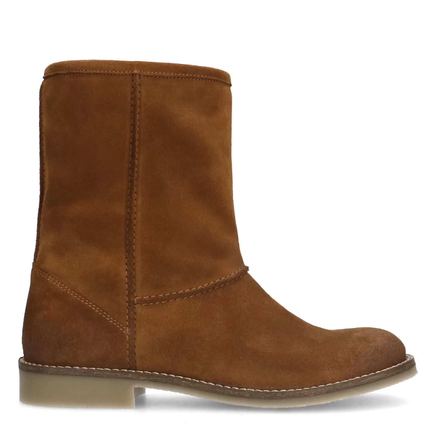 Bottines En Daim Avec Fausse Fourrure - Marron<Sacha Online