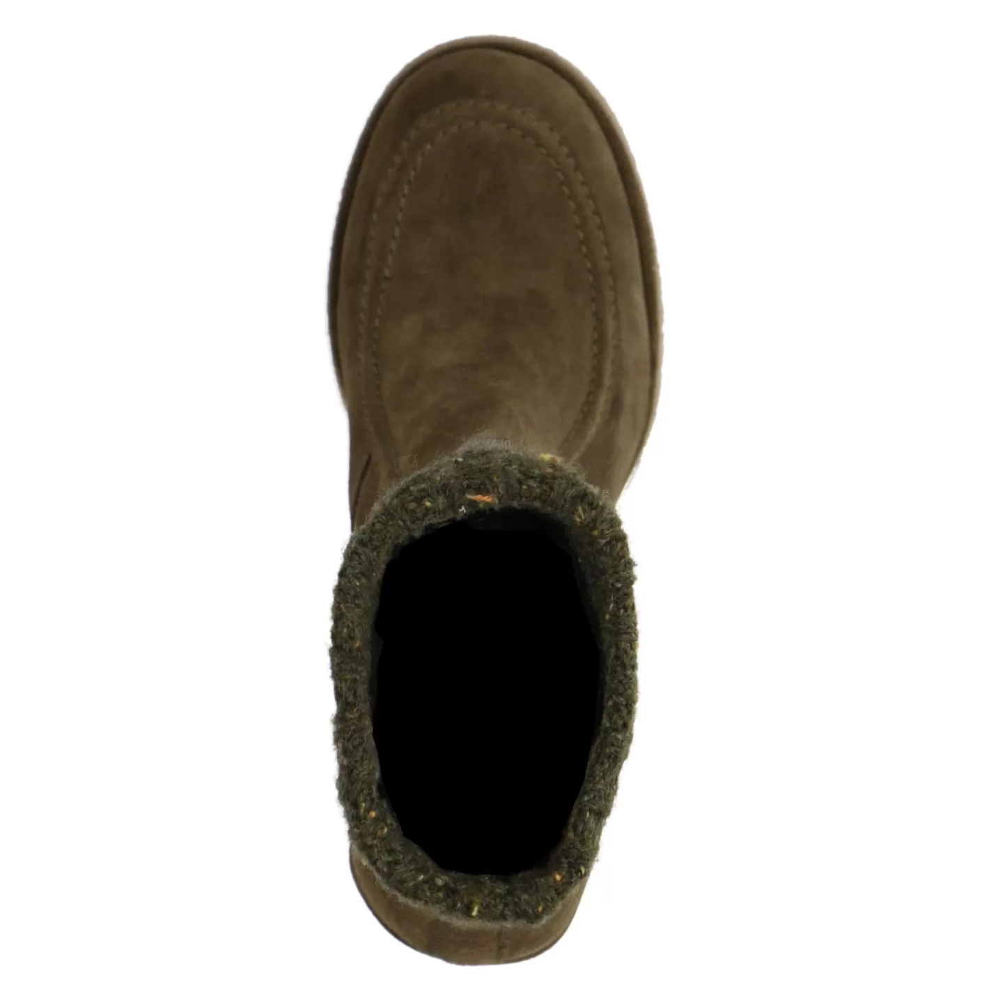 Bottines En Daim Avec Talon Cubain Et Plateau - Vert Fonce<Sacha Best Sale