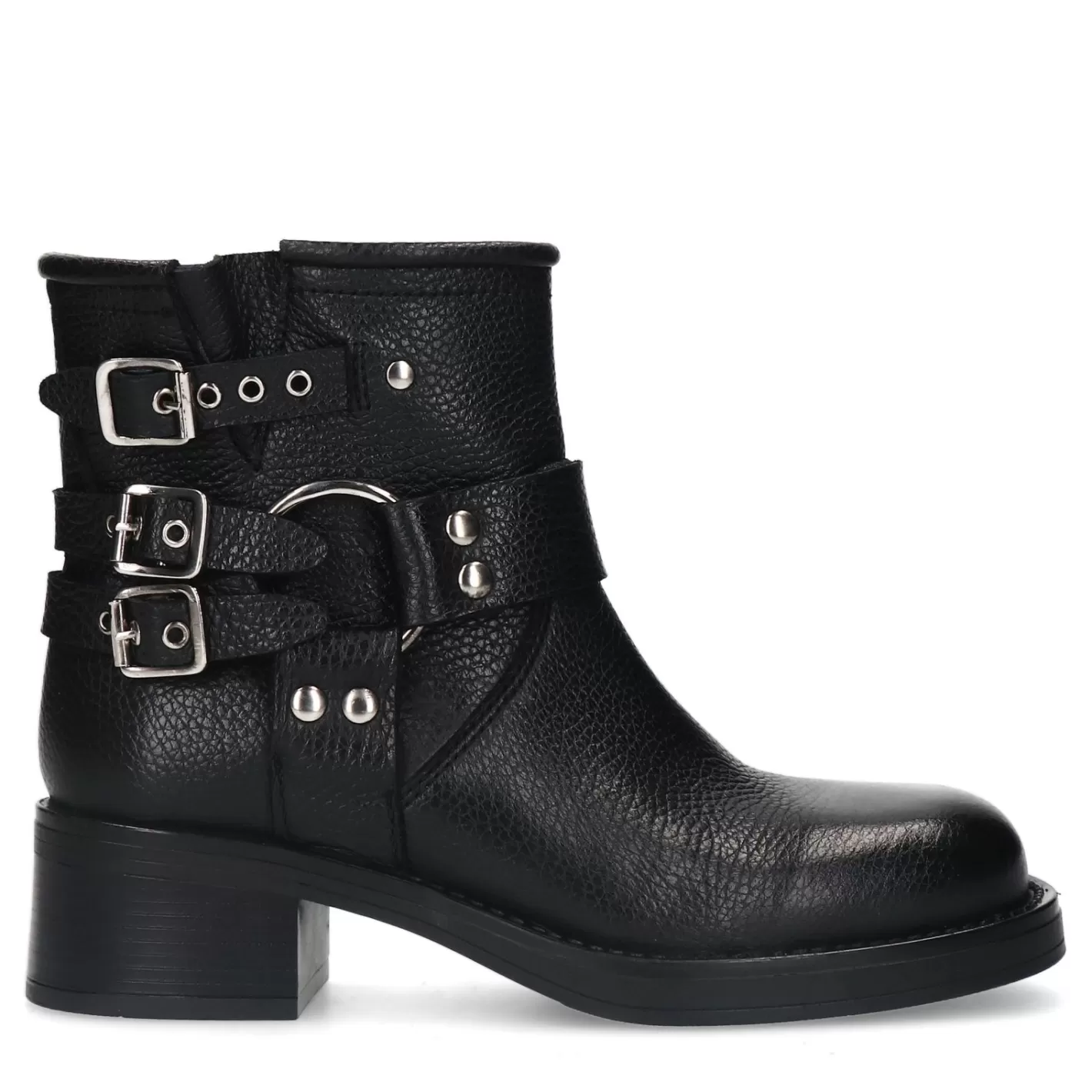 Bottines Motardes - Noir<Sacha Online