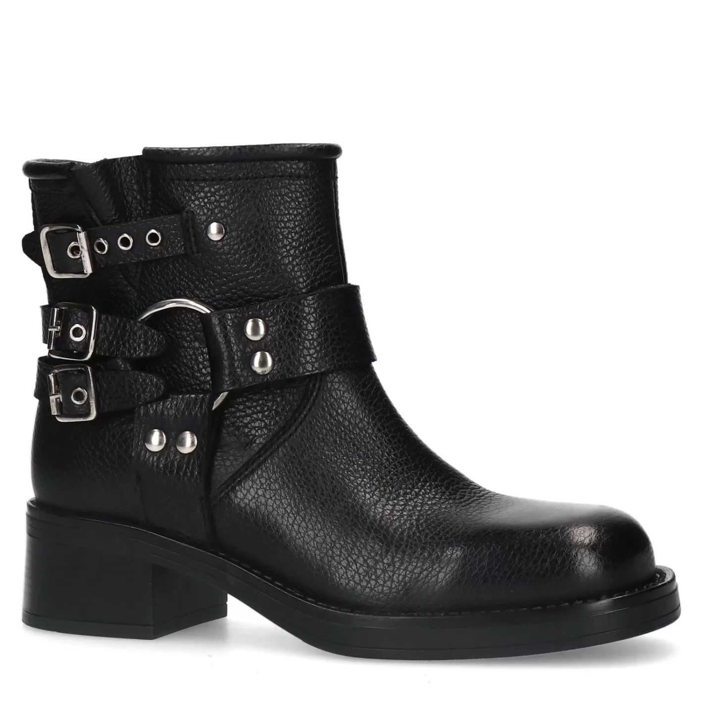 Bottines Motardes - Noir<Sacha Online