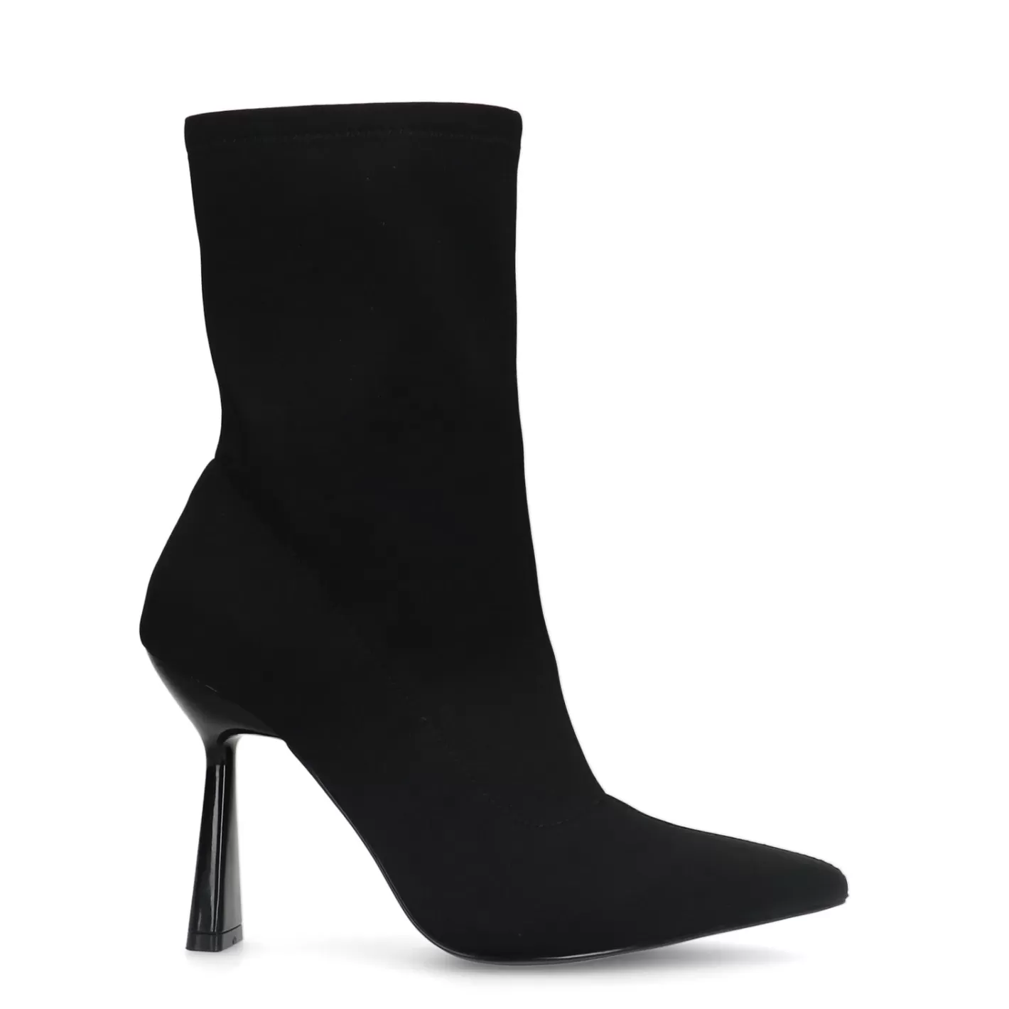 Bottines-Chaussettes Avec Talon Entonnoir - Noir<Sacha Cheap