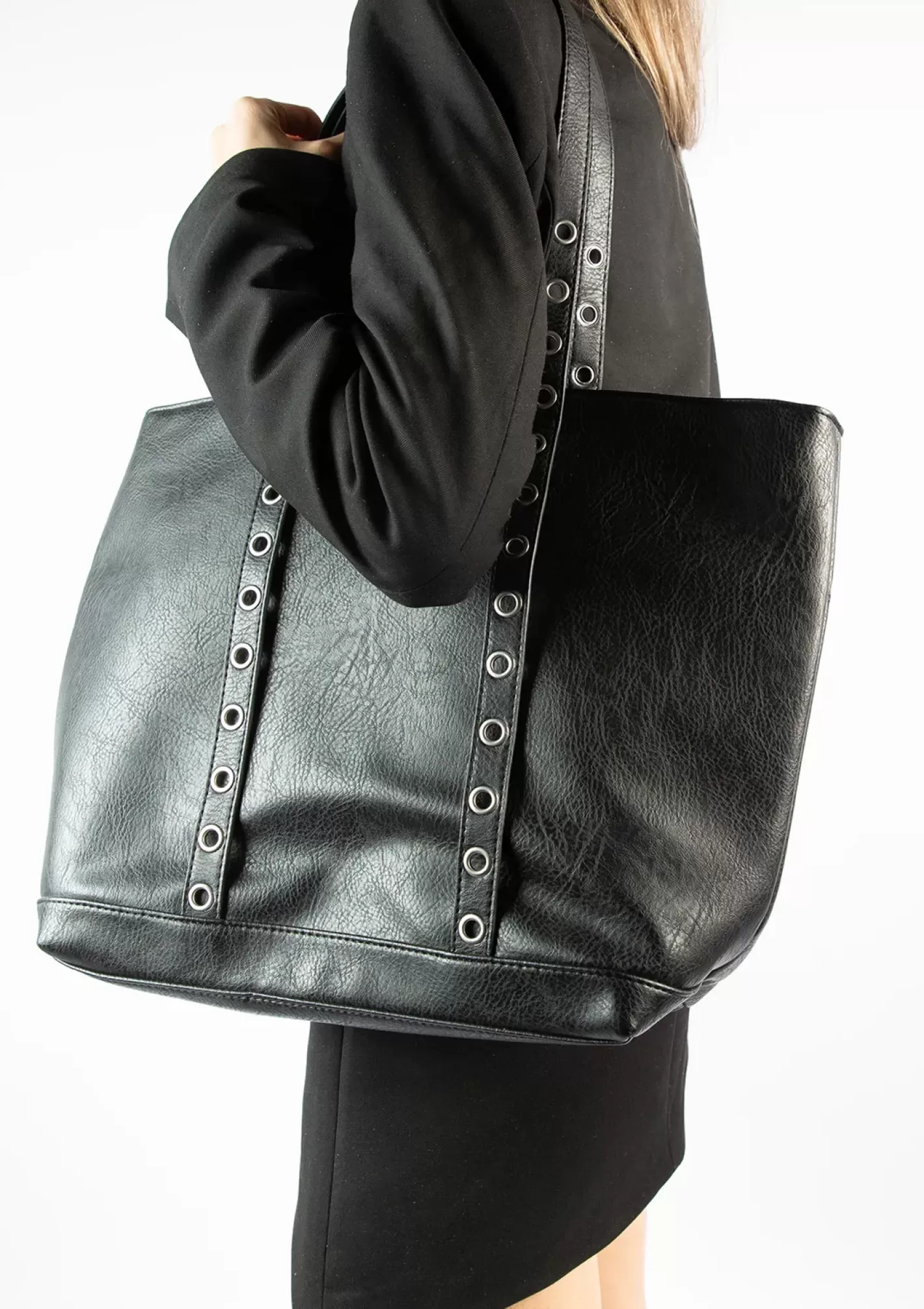 Cabas Avec Details - Noir<Sacha Cheap