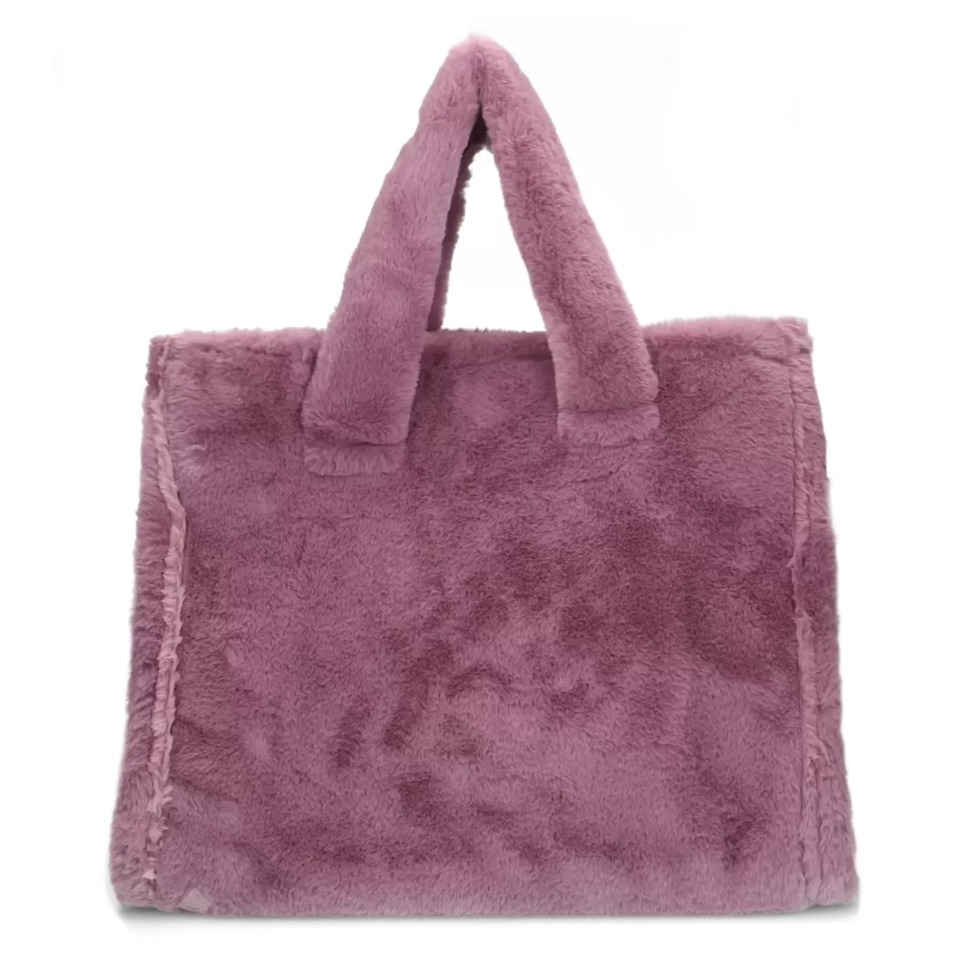 Cabas Avec Fausse Fourrure - Violet<Sacha Store