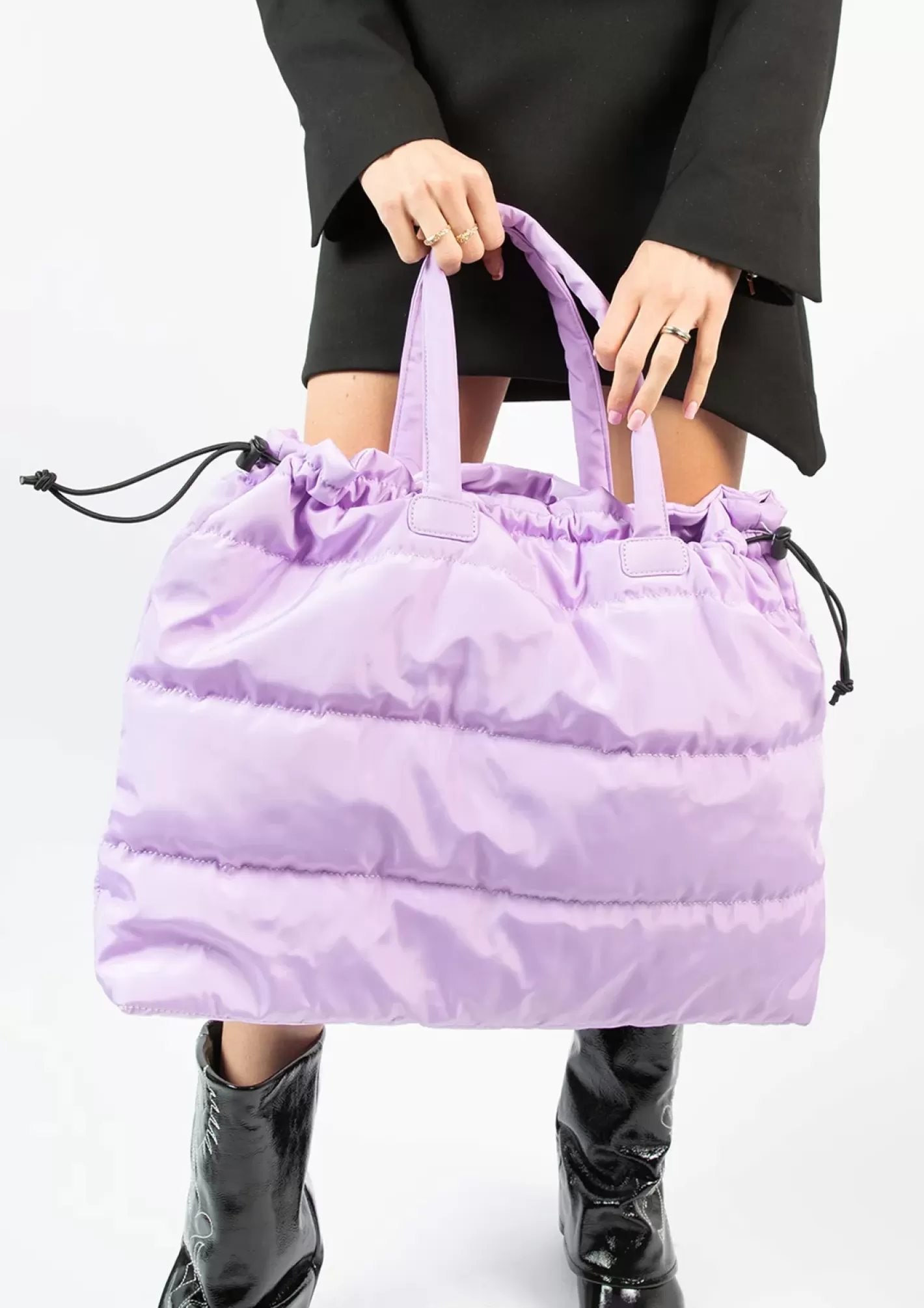 Cabas Matelasse - Lilas<Sacha Shop