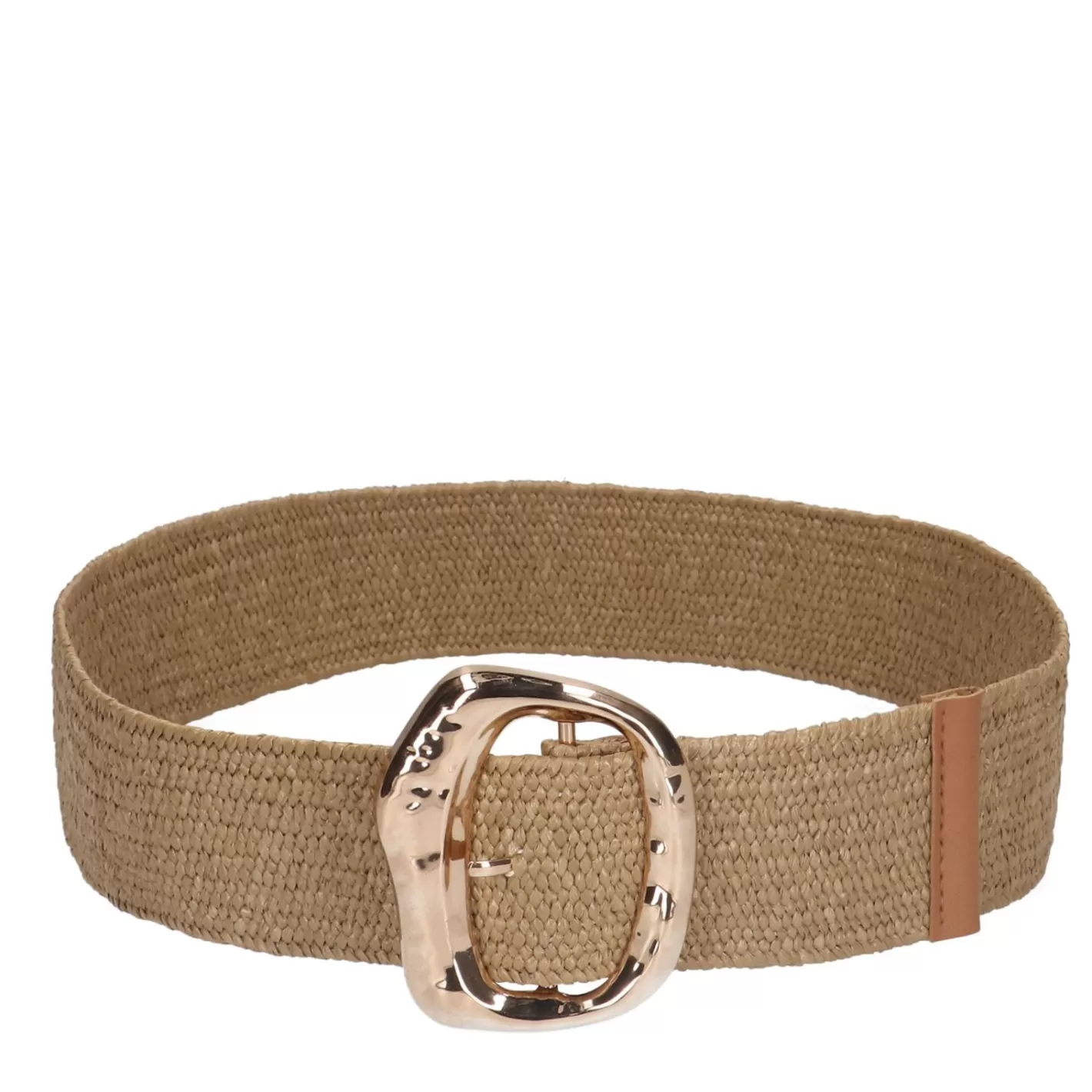 Ceinture Raphia Avec Boucle - Marron Clair<Sacha Flash Sale