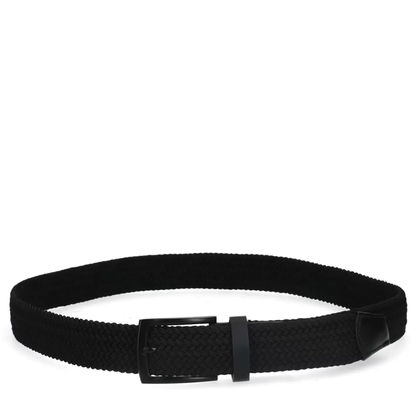 Ceinture Tressee - Noir<Sacha Best Sale