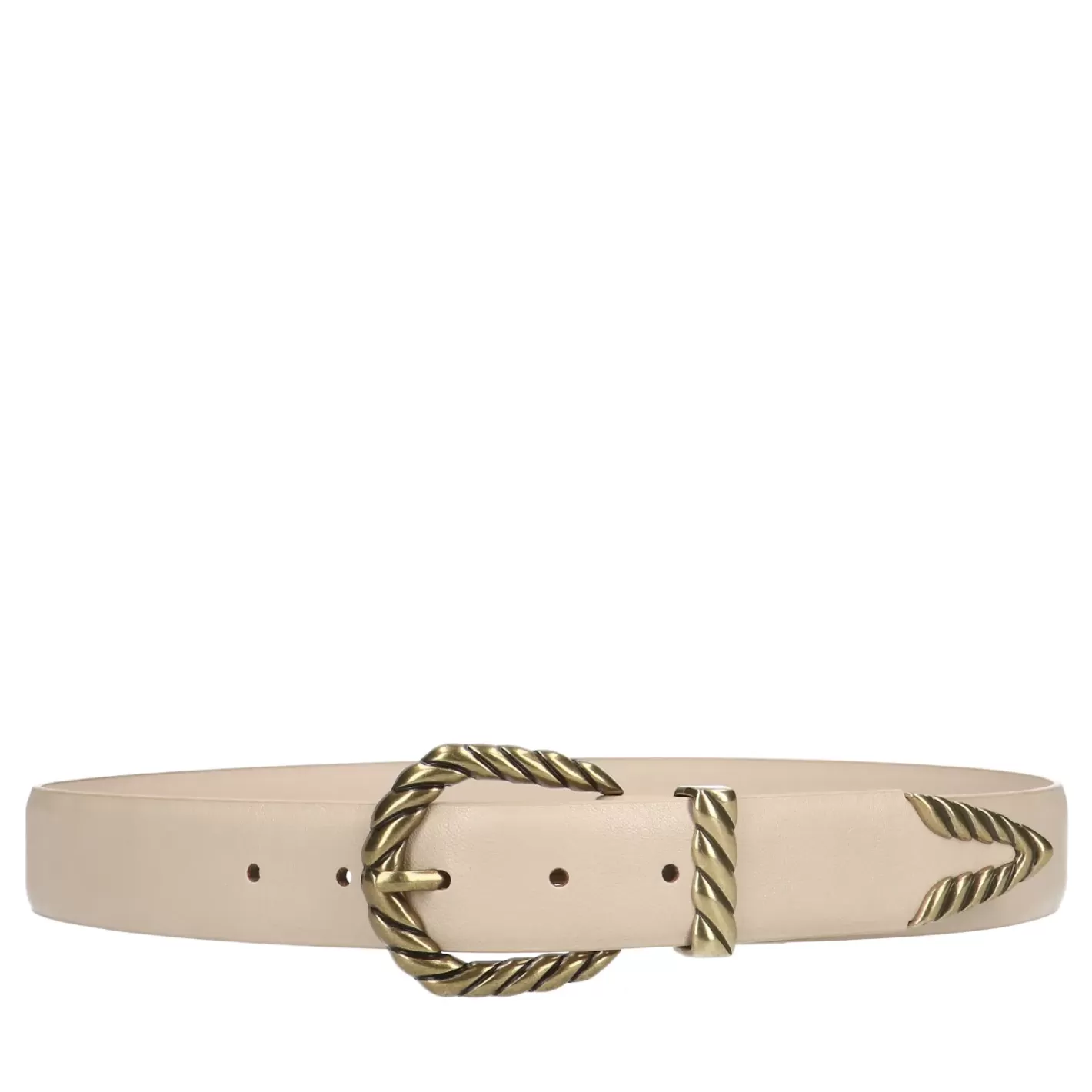 Ceinture Western Avec Boucle - Beige<Sacha Cheap