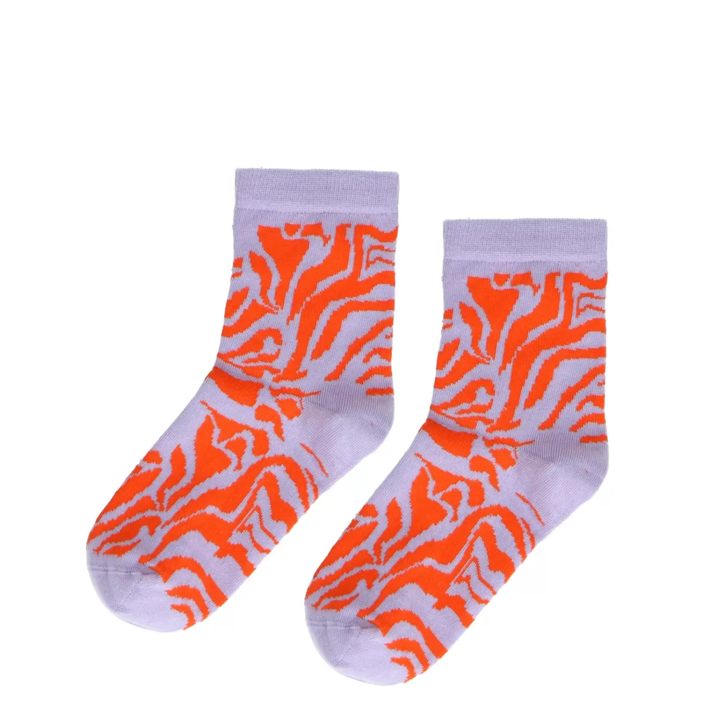 Chaussettes Avec Imprime Zebre - Lilas<Sacha Best