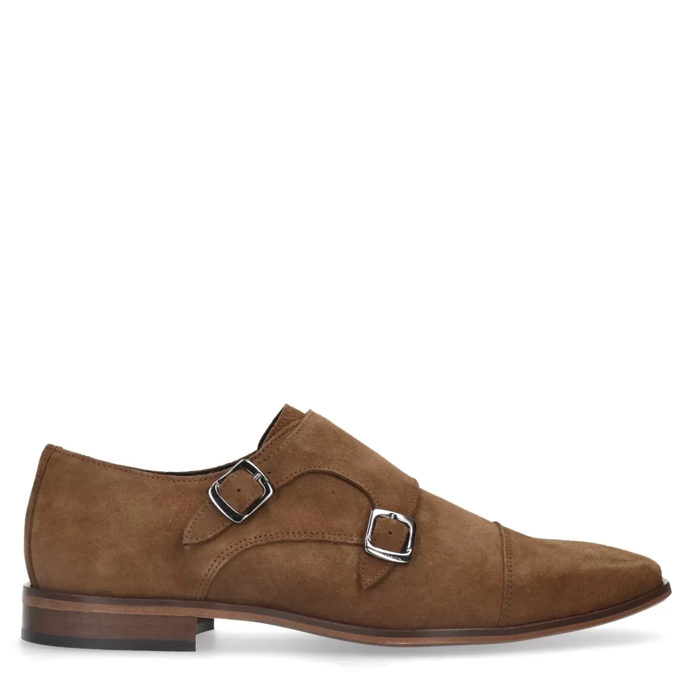 Chaussures À Boucles En Daim - Marron<Sacha Clearance