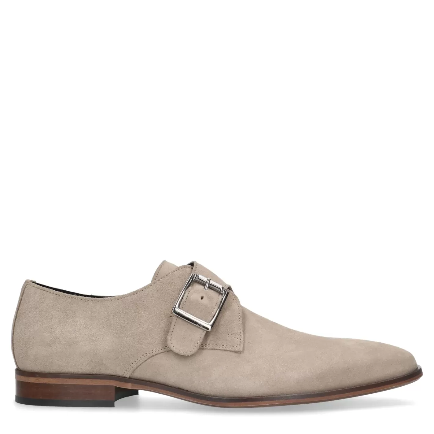 Chaussures À Boucles En Daim - Taupe<Sacha Best