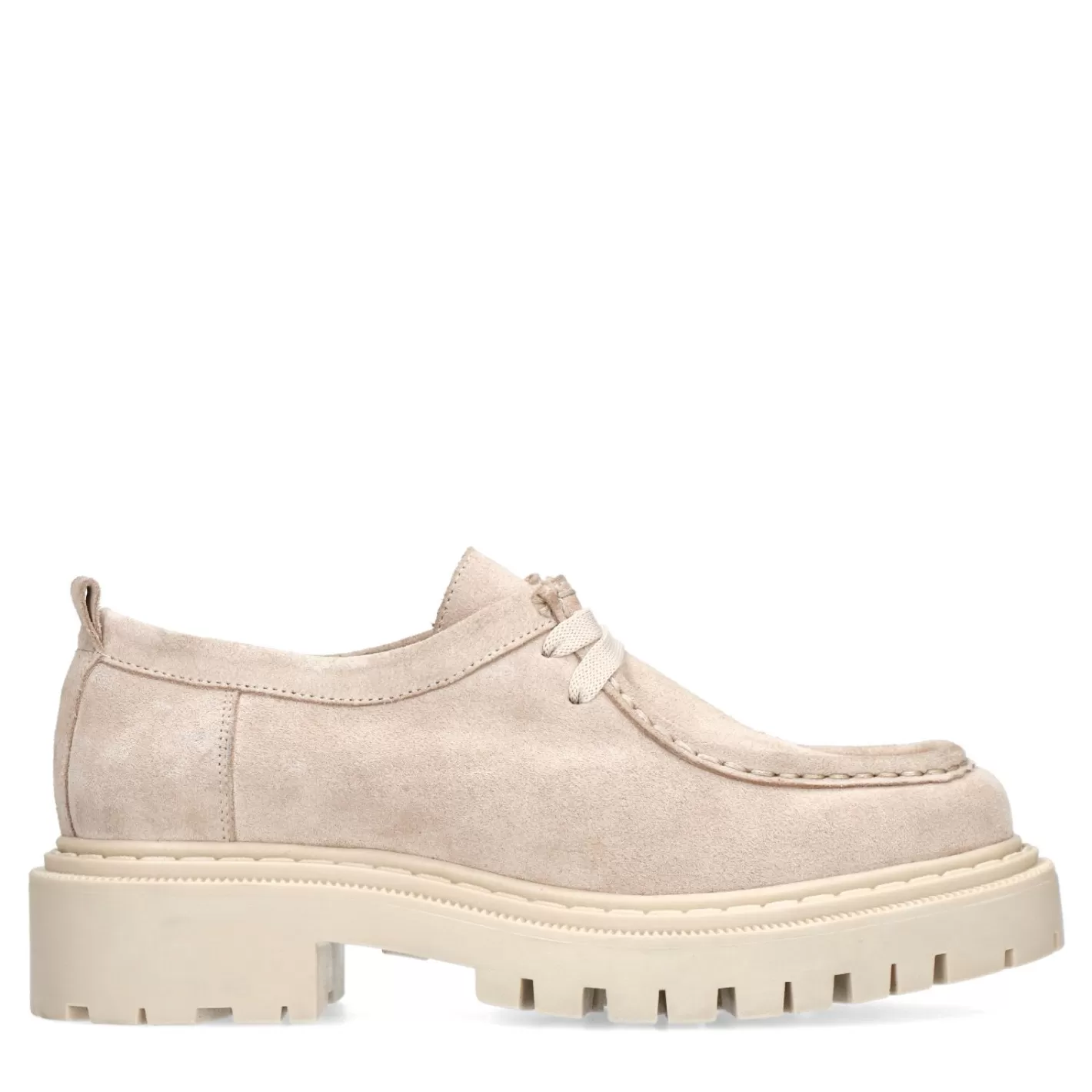 Chaussures À Lacets En Daim - Beige<Sacha Clearance