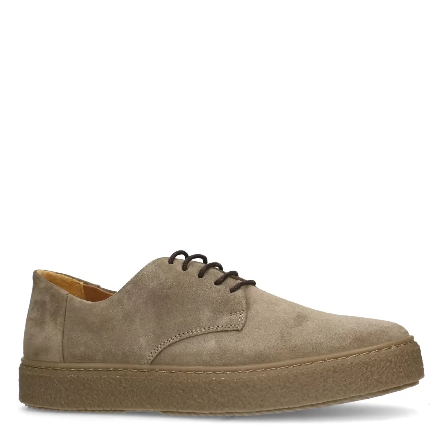 Chaussures À Lacets En Daim - Beige<Sacha Cheap