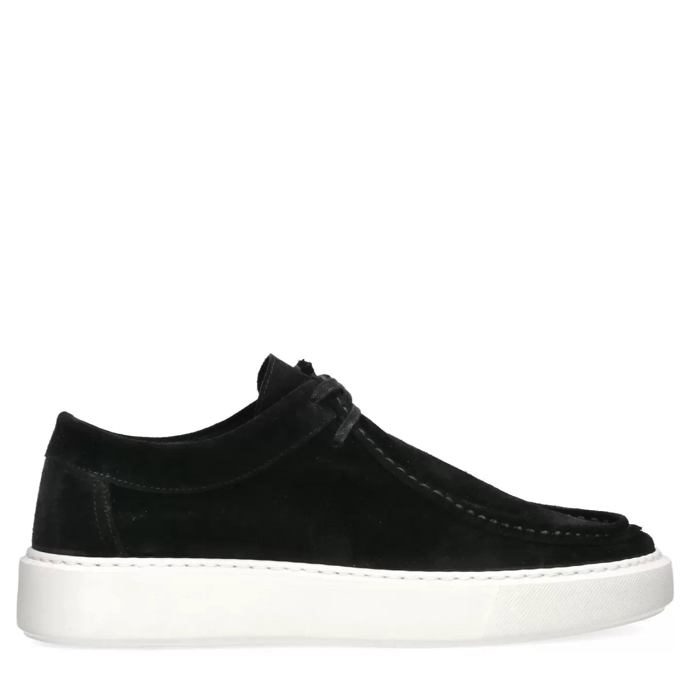 Chaussures À Lacets En Daim - Noir<Sacha Flash Sale