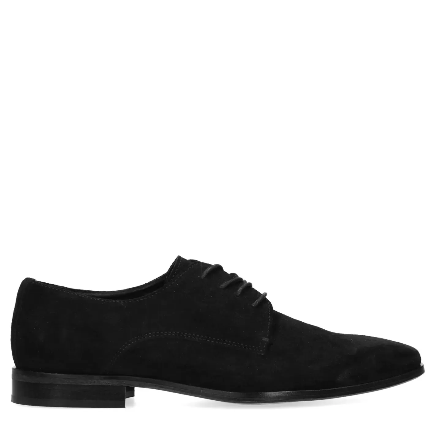 Chaussures À Lacets En Daim - Noir<Sacha Cheap