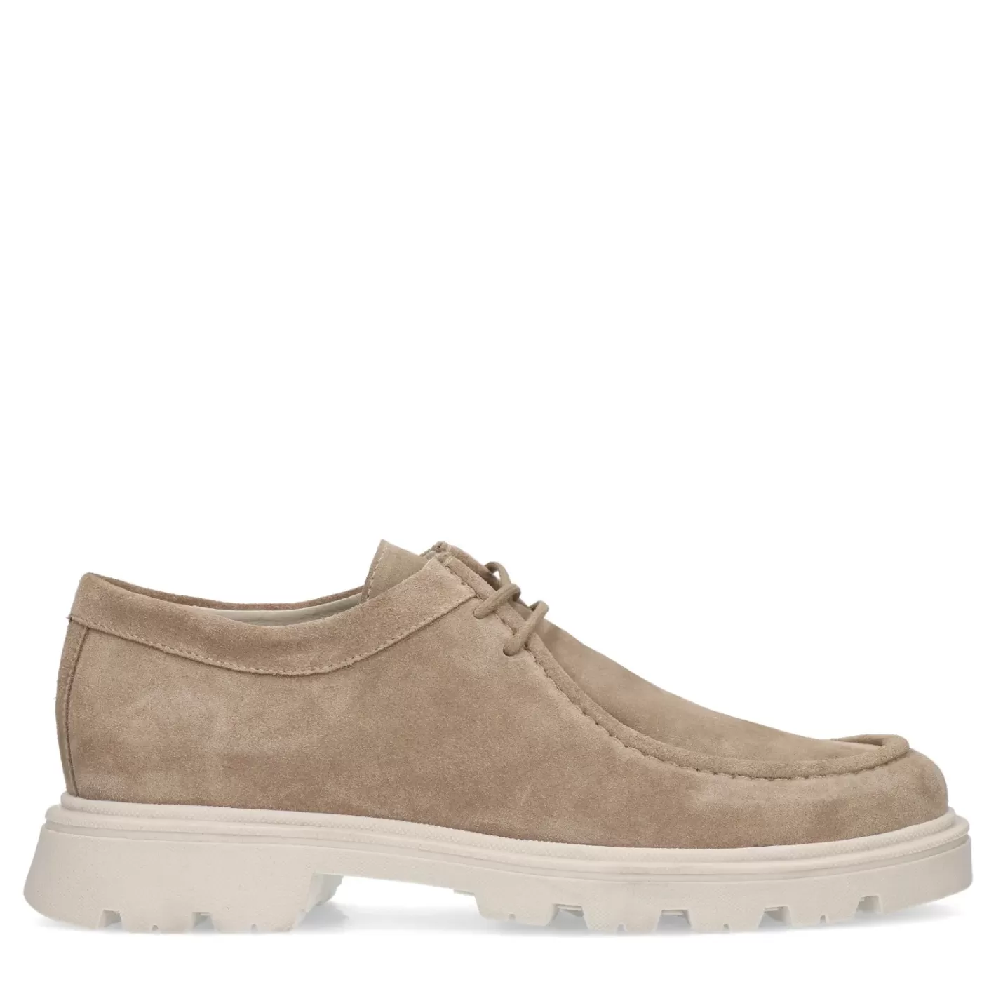 Chaussures À Lacets En Daim Avec Grosse Semelle - Beige<Sacha Sale