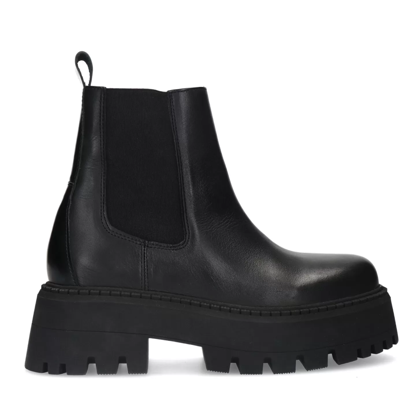 Chelsea Boots A Plateforme - Noir<Sacha Cheap