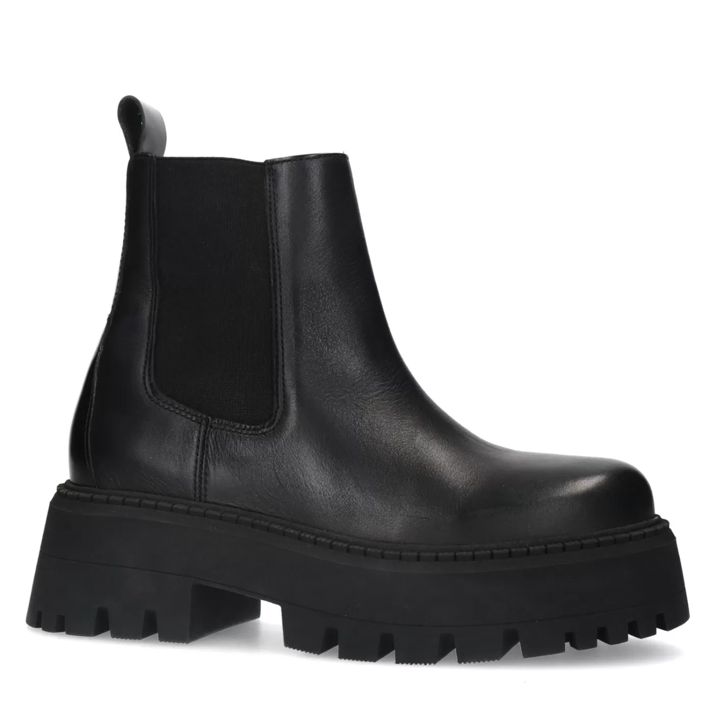 Chelsea Boots A Plateforme - Noir<Sacha Cheap